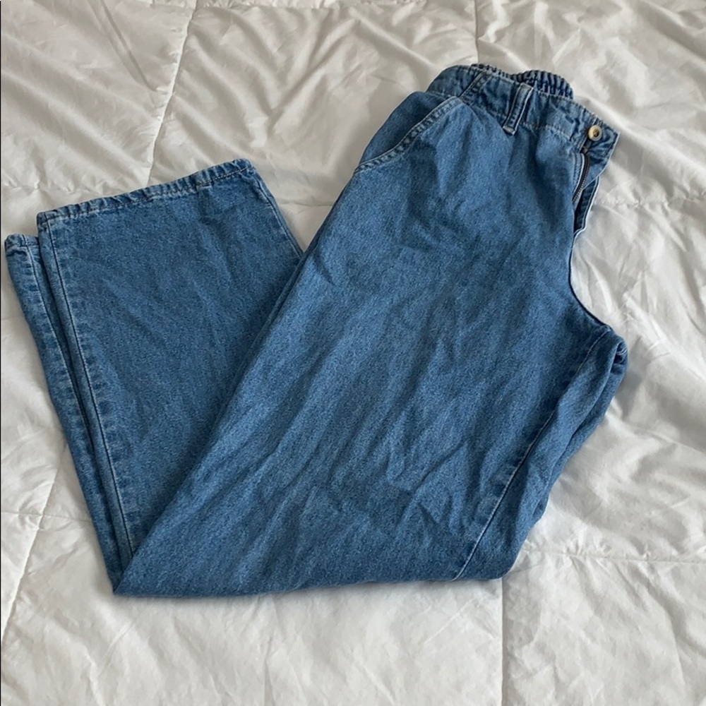 High wasted mom jeans